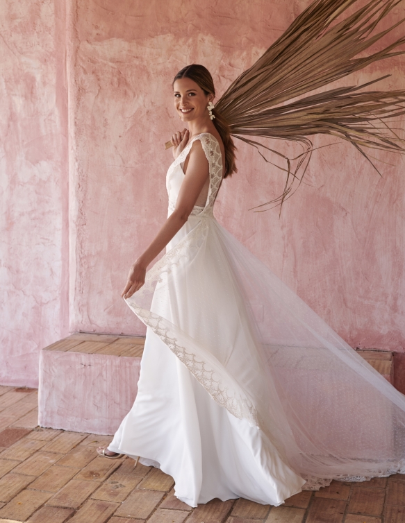 Boho Wedding Dress Cornwall3